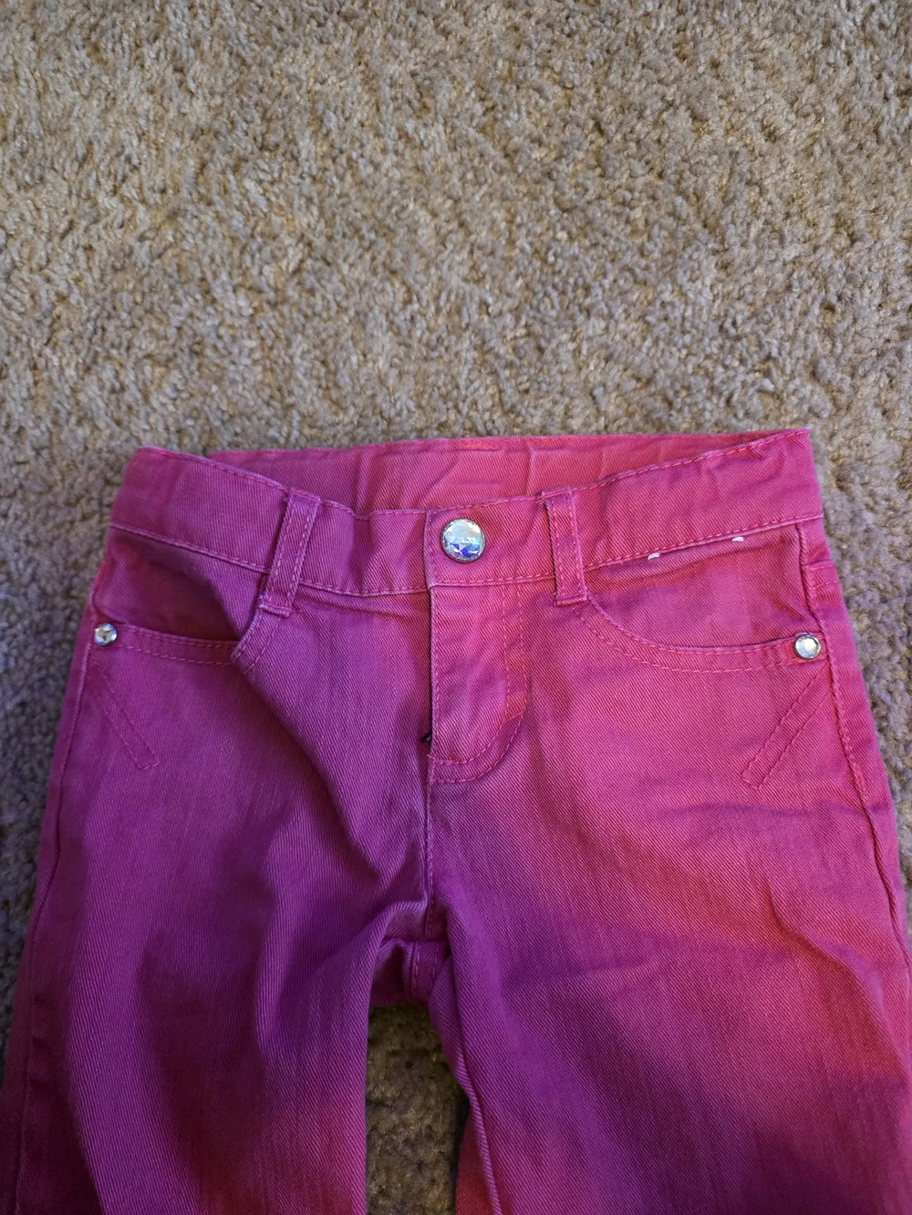 Gymboree Hot Pink Straight-Leg Jeans